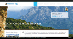 Desktop Screenshot of location-velo-corse.com